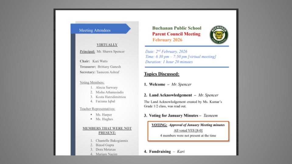 Paret Council Meeting minutes - Feb 2-2026